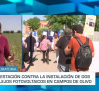 Vecinos de Yepes se manifiestan contra la instalación de dos complejos fotovoltaicos en campos de olivo