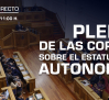 Próximo directo: votación del Estatuto de Autonomía