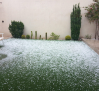 Tarde de granizadas en Ciudad Real y Cuenca