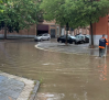 Una tromba de agua deja una veintena de incidencias en Azuqueca de Henares (Guadalajara)
