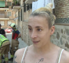Los bomberos aplauden la reacción de una vecina de Santa Bárbara en el incendio originado en su cocina