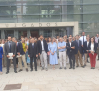 Concentración de fiscales y jueces en Albacete para reclamar la retirada de las reformas del acceso a la carrera judicial