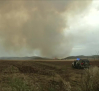 Un rayo, posible origen del incendio en Chinchilla de Montearagón (Albacete)