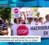 Manifestación en Maranchón contra la instalación de 5 macrogranjas en el valle del río Mesa