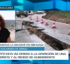 Abierta al tráfico la CM-2005 en Brihuega (Guadalajara) tras la aparición de una gran grieta