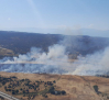 Un incendio forestal en la comarca de Talavera de la Reina (Toledo) moviliza a más de 30 personas