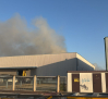 Se reduce la columna de humo: "normalidad en Cabanillas y Alovera y precauciones solo en Azuqueca"