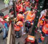 Herido en los Sanfermines un joven de Tarancón que corría con su padre