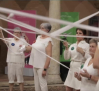 Las encajeras de Almagro, actrices durante su festival