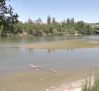El río Tajo, a su paso por Toledo, sufre una bajada muy brusca de su caudal