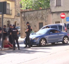 Un vecino alerta de la presencia de un hombre armado con un cuchillo en el casco de Toledo