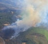 Confinadas unas 600 personas en los balnearios de Benito y La Esperanza por un incendio