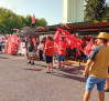 Concentración en Puertollano contra el ERTE que afecta a 60 trabajadores de la empresa Eserman