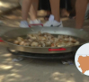 Las cuadrillas de Villamalea cocinan paellas en las fiestas en honor al Cristo de la Misericordia