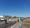 Cortado un tramo de la CM-4000, en Talavera, ante el riesgo de caída de una torreta