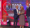 CMM premiada por el Capítulo de la Fundación Toro de Lidia de Albacete por su apoyo y difusión de la tauromaquia