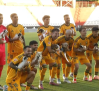 Los 11 del Albacete Balompié con Amparanimals