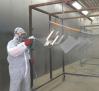 La última tecnología para pintar y lacar material industrial en una empresa en Huecas