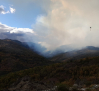 Sin control y en Nivel 1 el incendio forestal en El Pico del Lobo