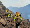 Se ralentiza el avance del incendio en Peñalba de la Sierra (Guadalajara)