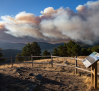 Desalojadas las poblaciones cercanas al incendio en Peñalba de la Sierra ante el empeoramiento de las últimas horas