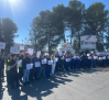 Concentración del personal civil de la Maestranza Aérea de Albacete