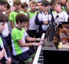 Los pianos salen a la calle en Toledo
