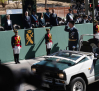 Asistencia multitudinaria a la parada militar y el desfile de la Guardia Civil en Cuenca
