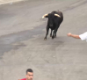 Encierro en las fiestas de Olías del Rey