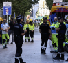 Tres heridos, uno grave, y cuatro desaparecidos en el derrumbe de un edificio en rehabilitación en Madrid