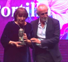Blanca Portillo recibe el premio Pávez honorífico en el Teatro Palenque de Talavera