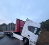 Cortada la CM-4106 en Anchuras por la salida de vía de un camión