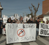 Una manifestación en Villaluenga de la Sagra exige frenar la construcción de una planta de biogás