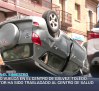 Vuelca un vehículo en Gálvez (Toledo)