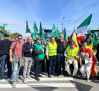Protesta de agricultores de toda Europa por la crisis de los fertilizantes