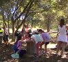 1700 árboles solidarios para revitalizar Gabaldón y apoyar a niños con cáncer
