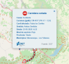Corte de carretera al tráfico en Los Yébenes, en la CM-4017, por el accidente de un camión