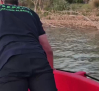 Reanudan la búsqueda de un joven bañista que no pudo salir del agua en el pantano de Almansa