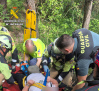 Rescatan a una senderista accidentada en un paraje de Yeste (Albacete)