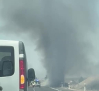 Cortada la A-43, en Torralba de la Calatrava (Ciudad Real) por el incendio en la carga de un camión