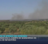 Declarado un nuevo incendio en los terrenos de la Academia de Infantería de Toledo