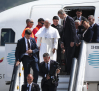 Un problema técnico en el avión retrasa la salida del papa de España