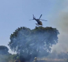 Continúan las labores de extinción del incendio declarado en Villarejo de Montalbán