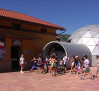 Alcoba de los Montes (Ciudad Real) estrena en su planetario una película sobre el eclipse solar