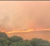 Estabilizado el incendio de Huertezuelas, en Calzada de Calatrava: los vecinos podrán volver a sus casas