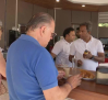 El quiosco Catalino reabre con sus míticos churros en el remodelado parque de la Vega en Toledo