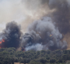 50.000 vecinos confinados por un incendio en Girona