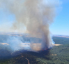 Nivel 1 en el incendio de La Mierla por la cercanía del humo a la población y a dos carreteras