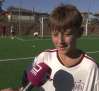 En los campamentos de fútbol los chavales viven con intensidad la espera de la final del Mundial