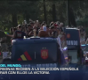 Multitudinario recibimiento a la campeona del mundo